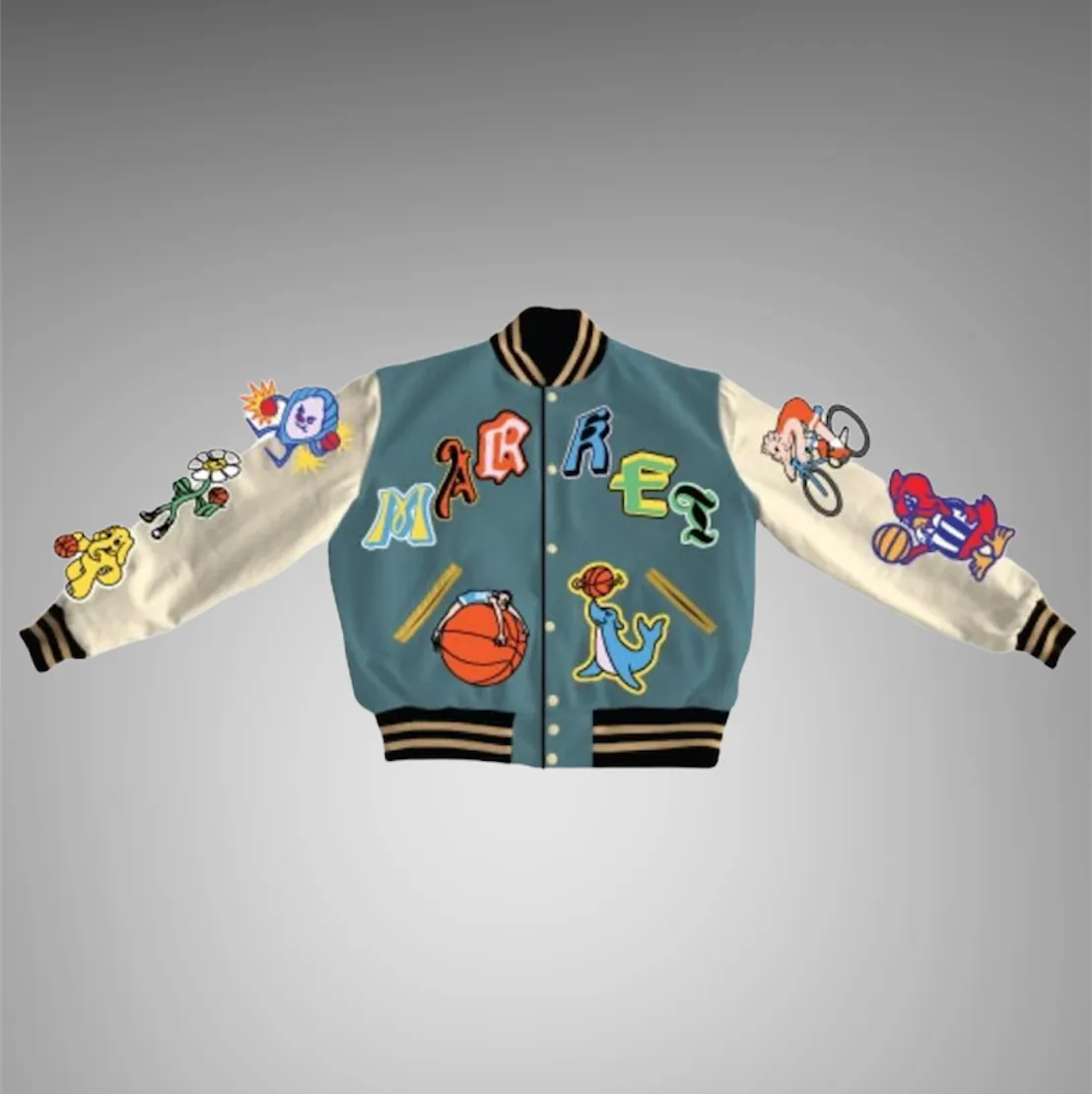 Market Varsity Overload Varsity Jacket Multi