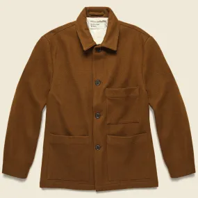 Melton Simple Bakers Jacket - Cumin