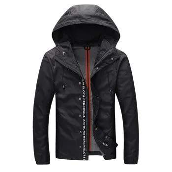 Men Coats Jackets Cardigans Men's Casual Slim Fit Large Size Hooded Jackets and Coats Clothing Men SM6