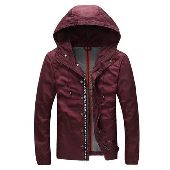 Men Coats Jackets Cardigans Men's Casual Slim Fit Large Size Hooded Jackets and Coats Clothing Men SM6