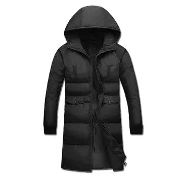 Men Cotton Hooded Jackets Jaqueta Masculina Men's Casual Slim Fit Large Size Padded Veste Homme Jackets SM6