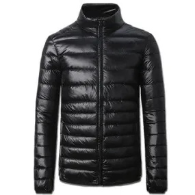 Men Duck Down Jackets Coats Jaqueta Masculina Casual Slim Fit Plus Size Cotton Zipper Veste Homme Jackets SM6