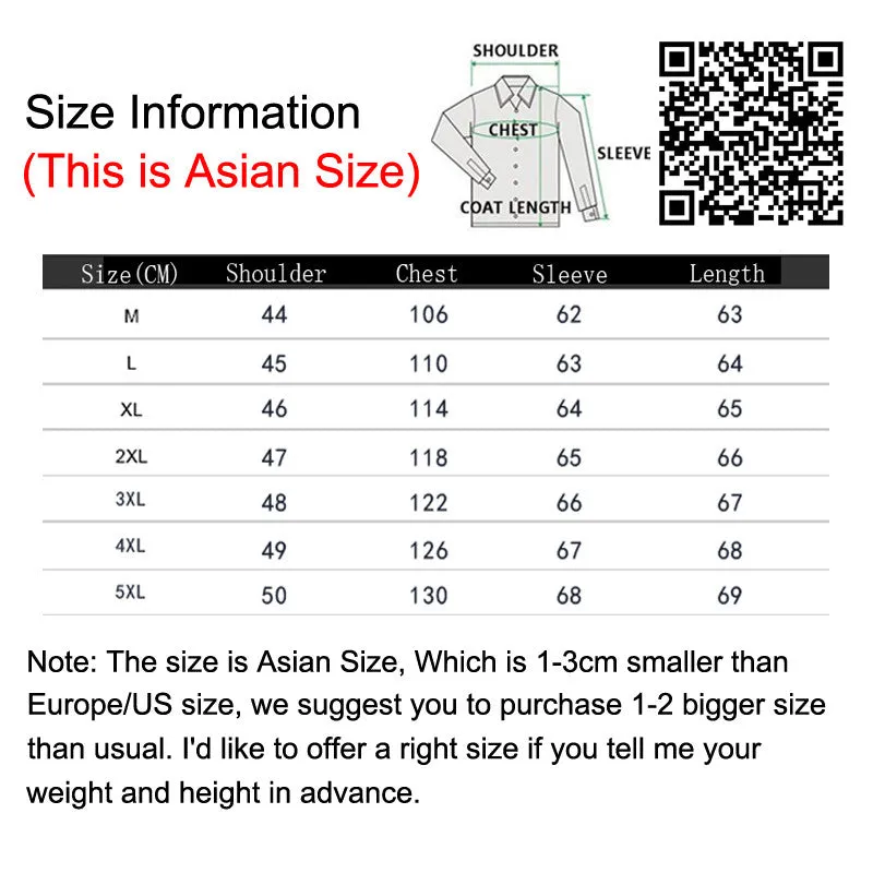 Men Jackets and Coats Parkas Jaqueta Masculina Men's Casual Slim Fit Cotton Hooded Veste Homme Jackets SM6