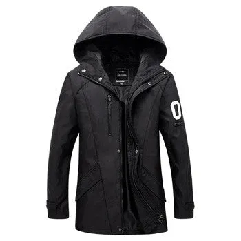 Men Jackets and Coats Veste Homme Parkas Jaqueta Jackets Men's Casual Slim Fit Wadded Men Hooded Coat S- SM6