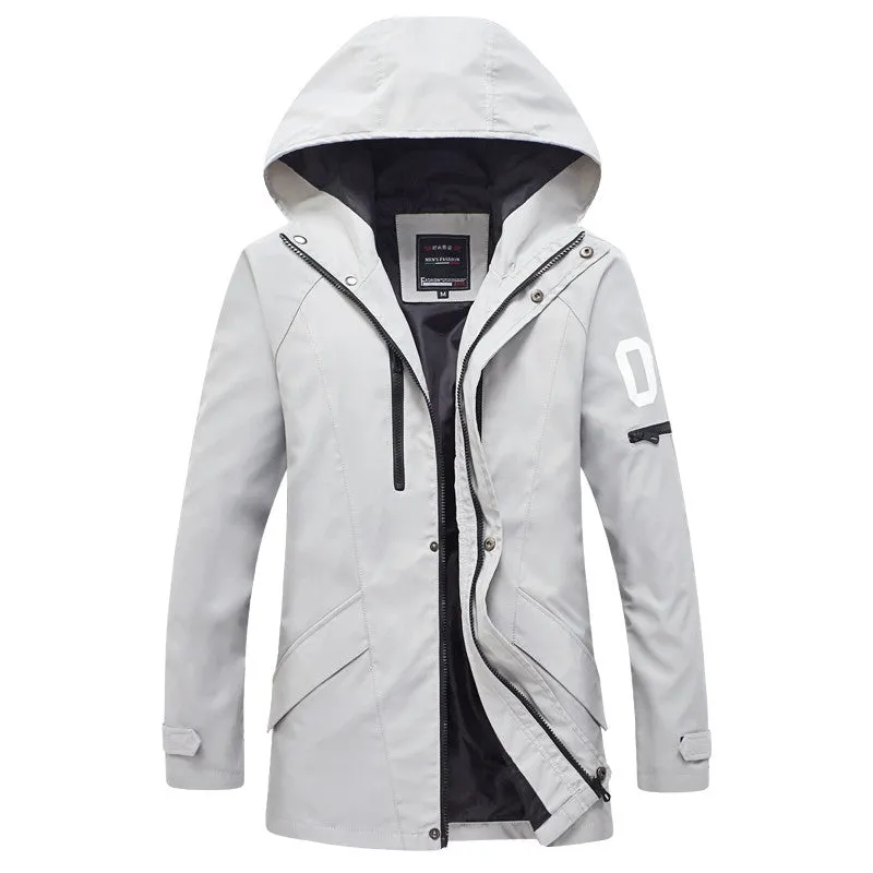 Men Jackets and Coats Veste Homme Parkas Jaqueta Jackets Men's Casual Slim Fit Wadded Men Hooded Coat S- SM6