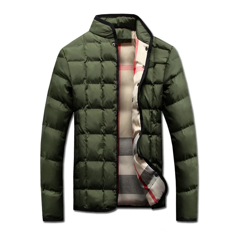 Men Padded Jackets and Coats Jaqueta Masculina Men's Casual Slim Fit Large Size Veste Hombre Jackets Hombre SM6