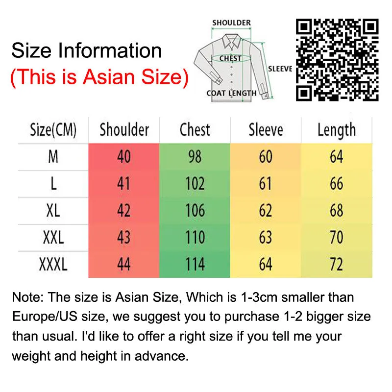 Men Stripped Jackets and Coats Jaqueta Masculina Men's Casual Slim Fit Large Size Zipper Veste Homme Jackets SM6