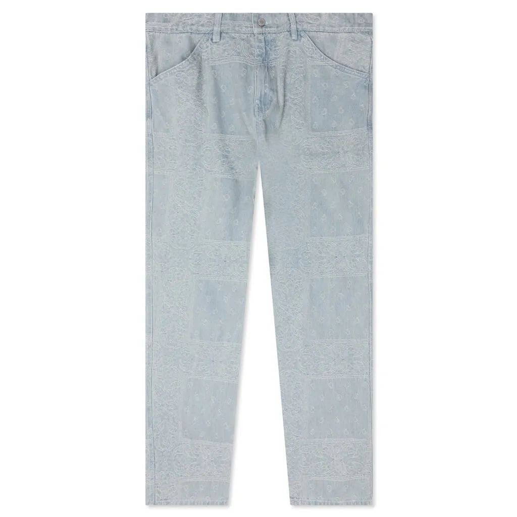 Merit Denim Work Pant - Light Blue