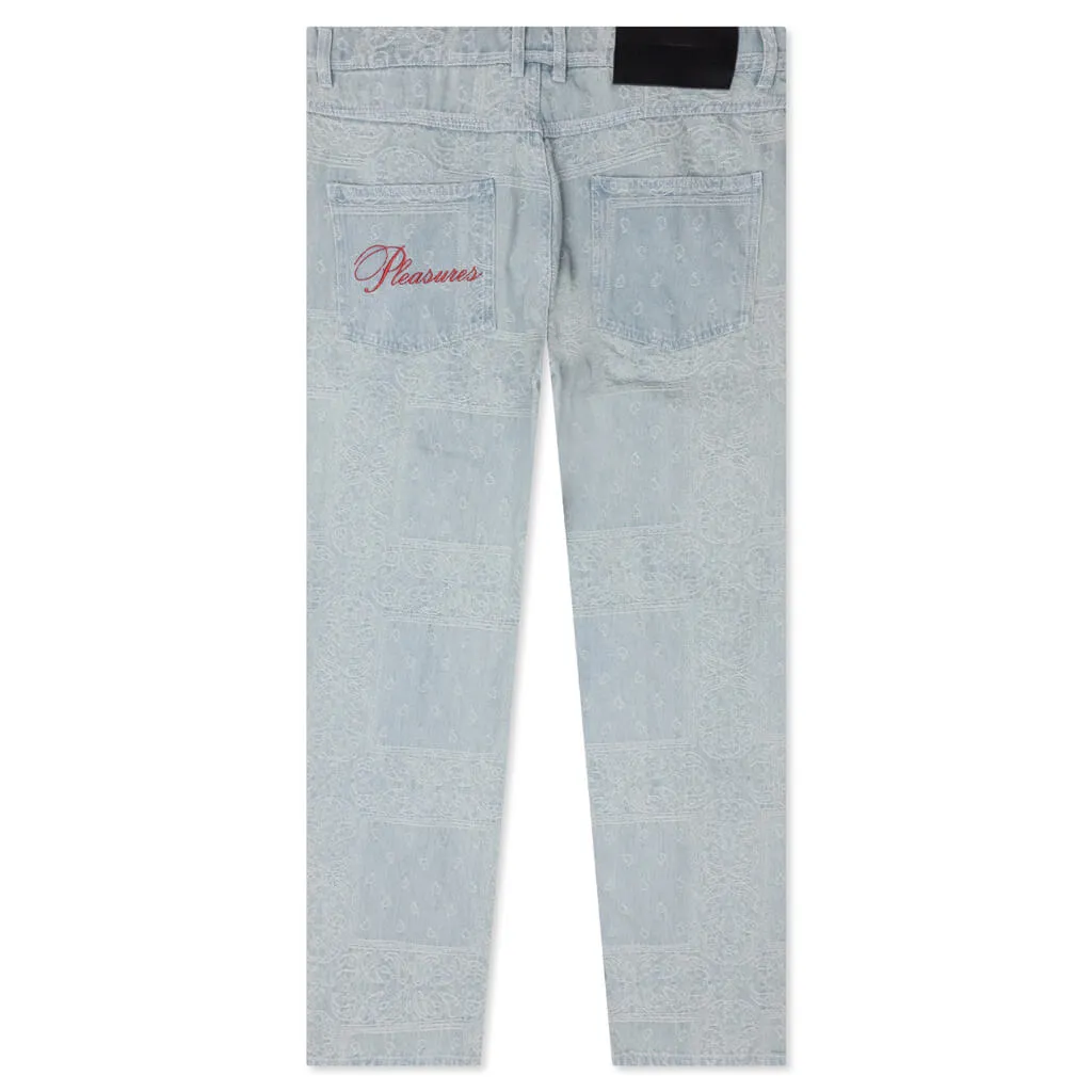 Merit Denim Work Pant - Light Blue