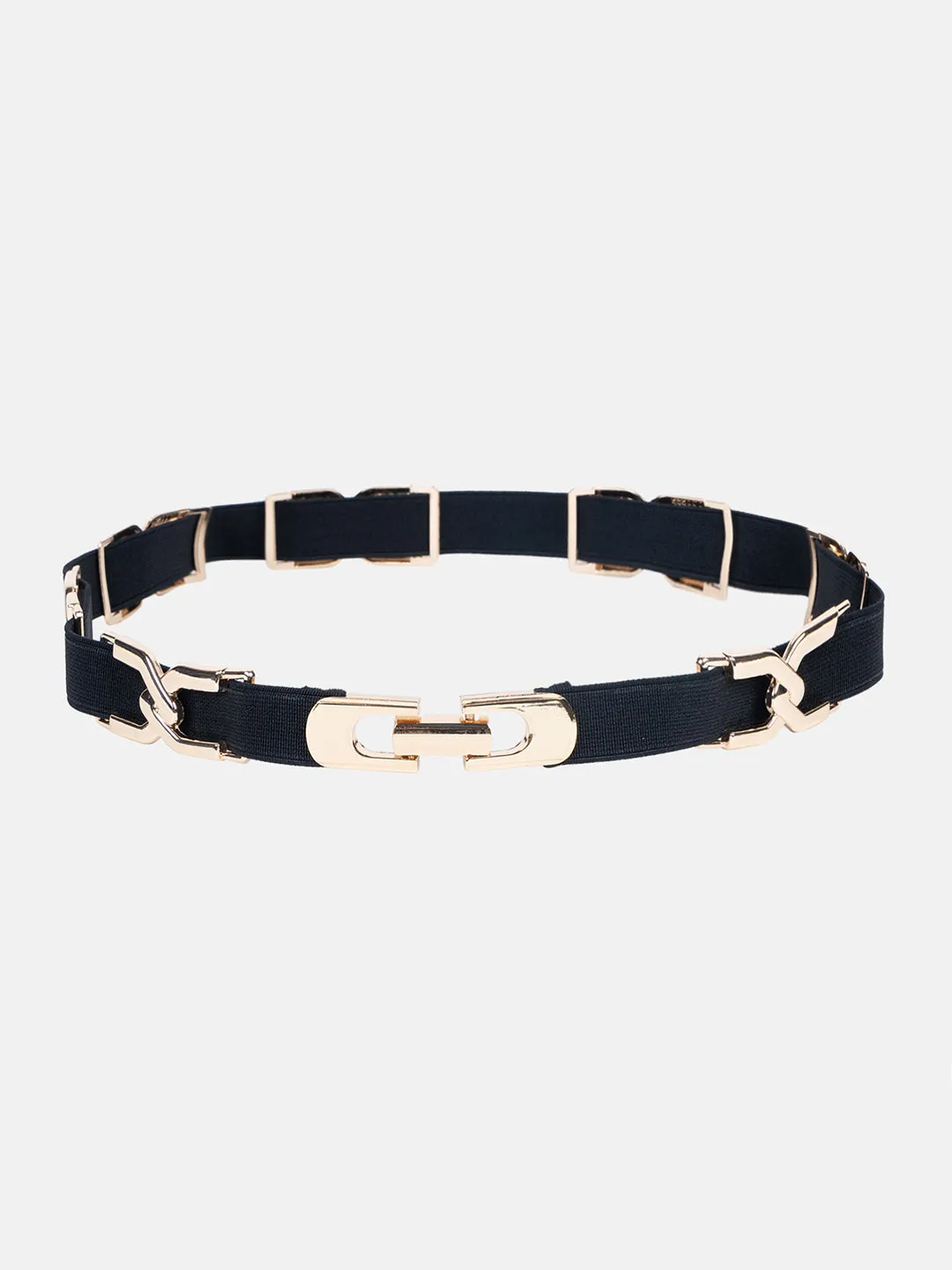 Metal Loop Buckle Thin Belt