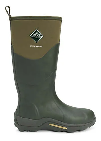 Muck Boots Green Muckmaster Hi Wellington Boots | Grattan