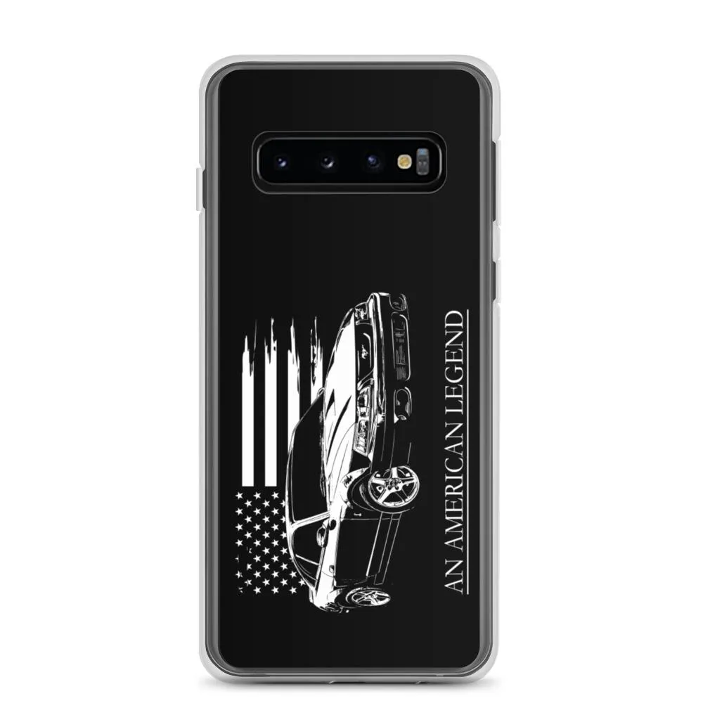 Mustang Cobra American Flag Protective Samsung Phone Case