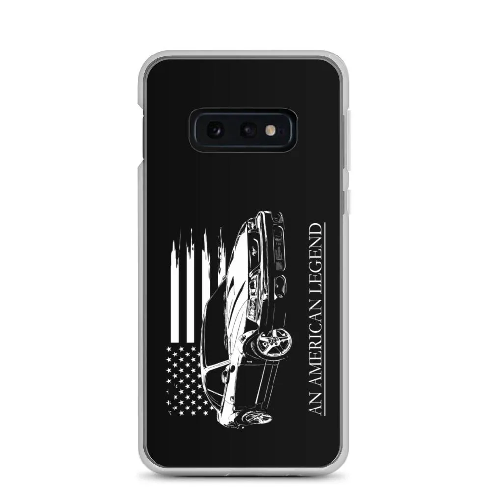 Mustang Cobra American Flag Protective Samsung Phone Case