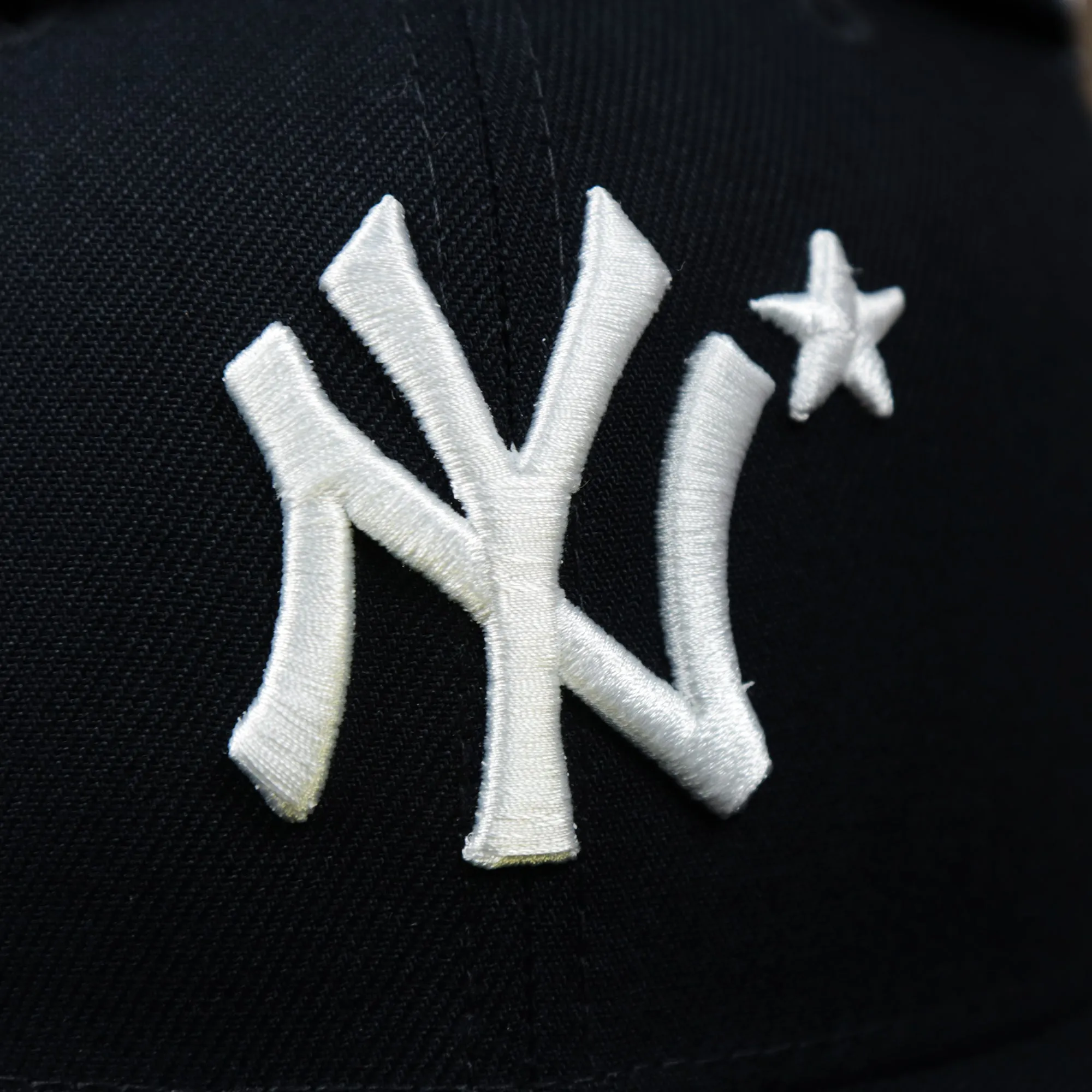 New York Yankees Metallic All Star Game MLB 2022 Side Patch 39Thirty Mesh FlexFit Cap | ASG 2022 Navy Blue 39Thirty Cap