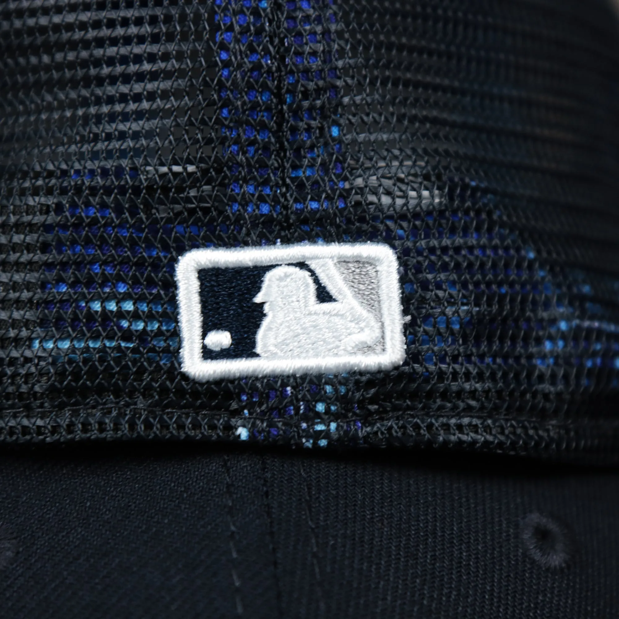 New York Yankees Metallic All Star Game MLB 2022 Side Patch 59Fifty Mesh Fitted Cap | ASG 2022 Navy Blue 59Fifty Cap