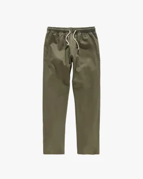 OAS Linen Long Pants Army