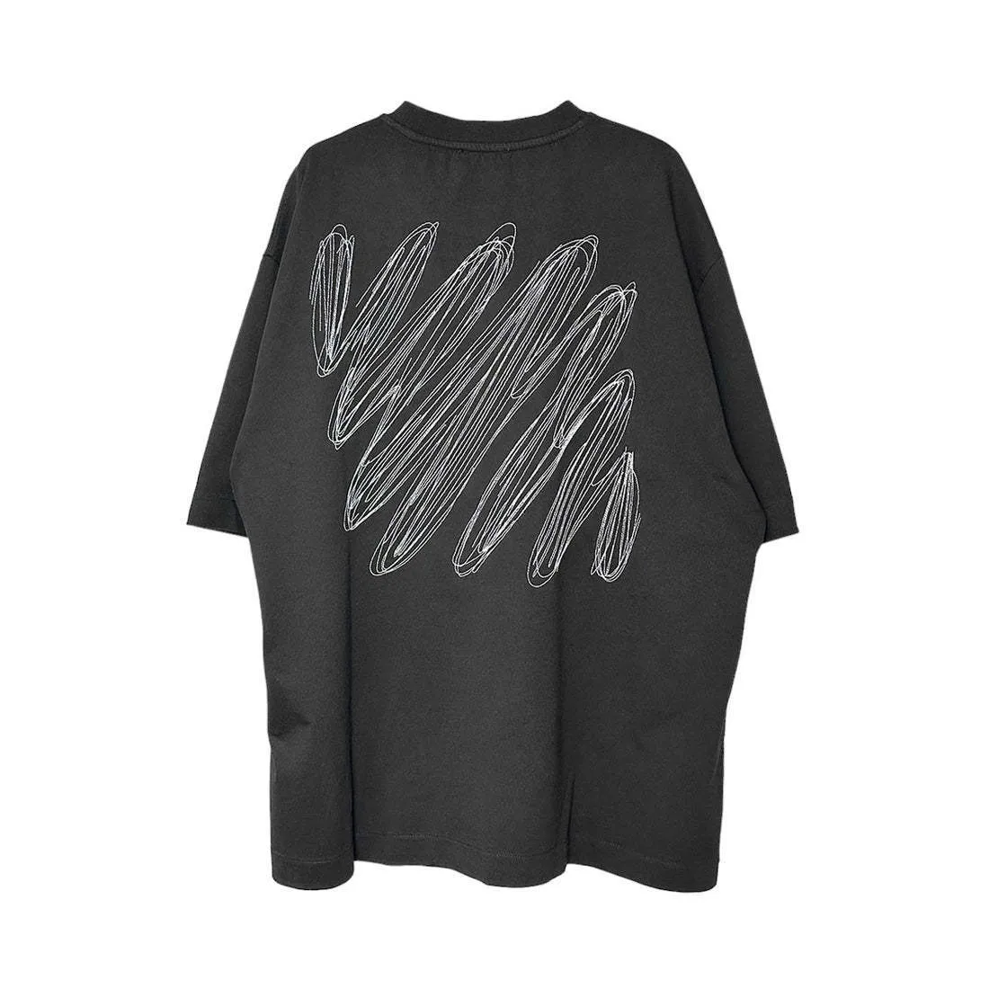 Off-White  |Unisex Street Style Logo T-Shirts