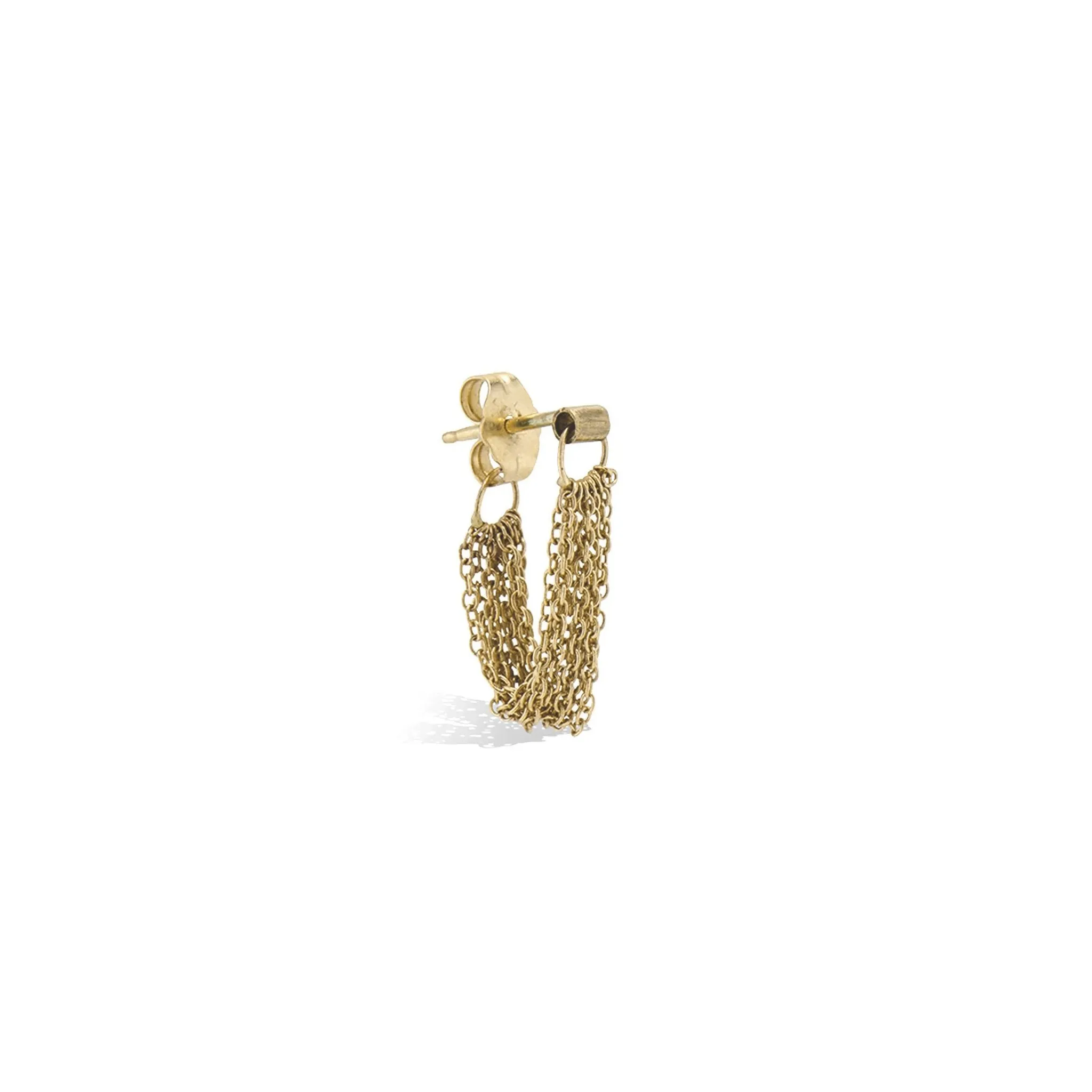 Olivia 14 Karat Yellow Gold Tassel Earrings