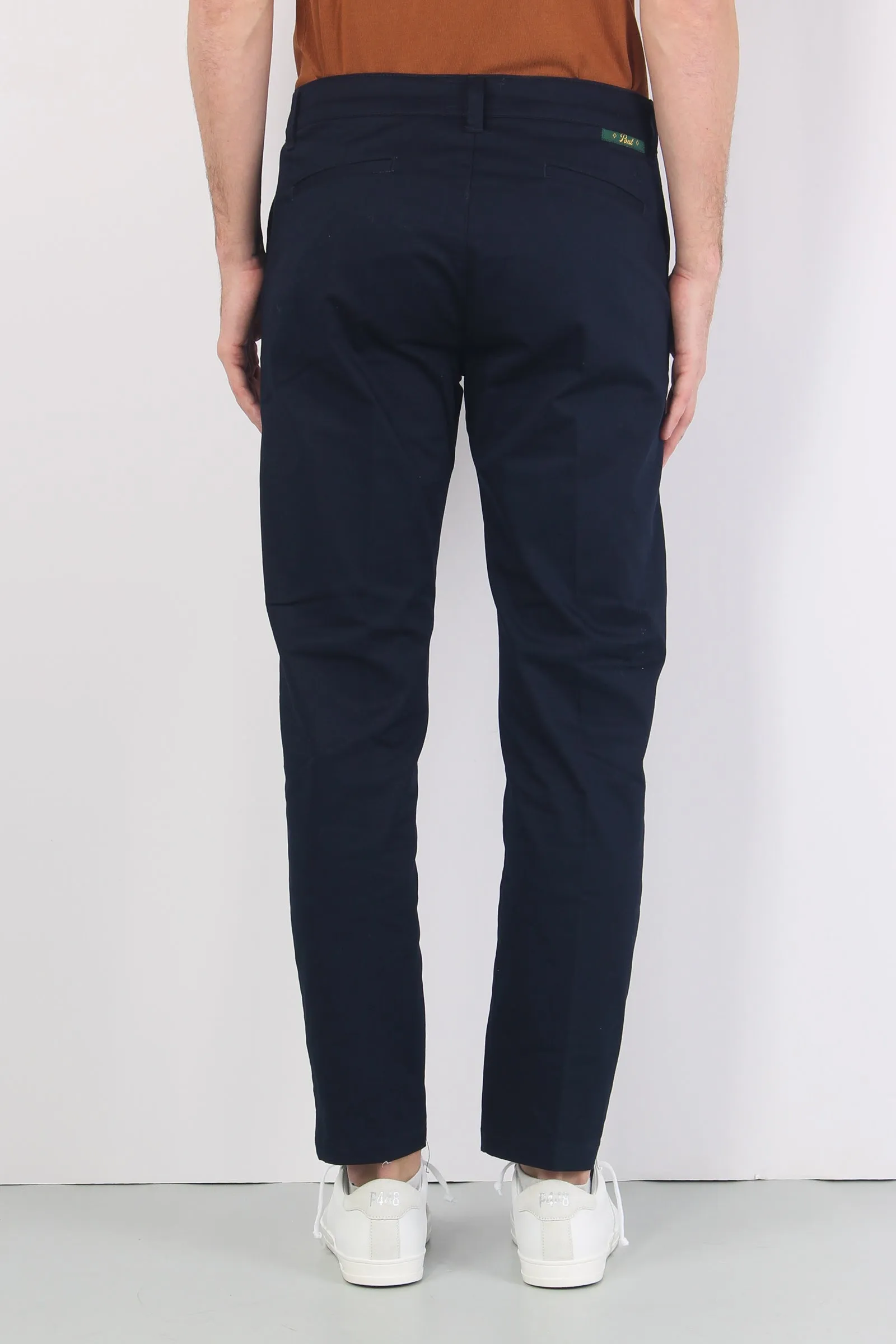 Pantalone Chino Regular Blu