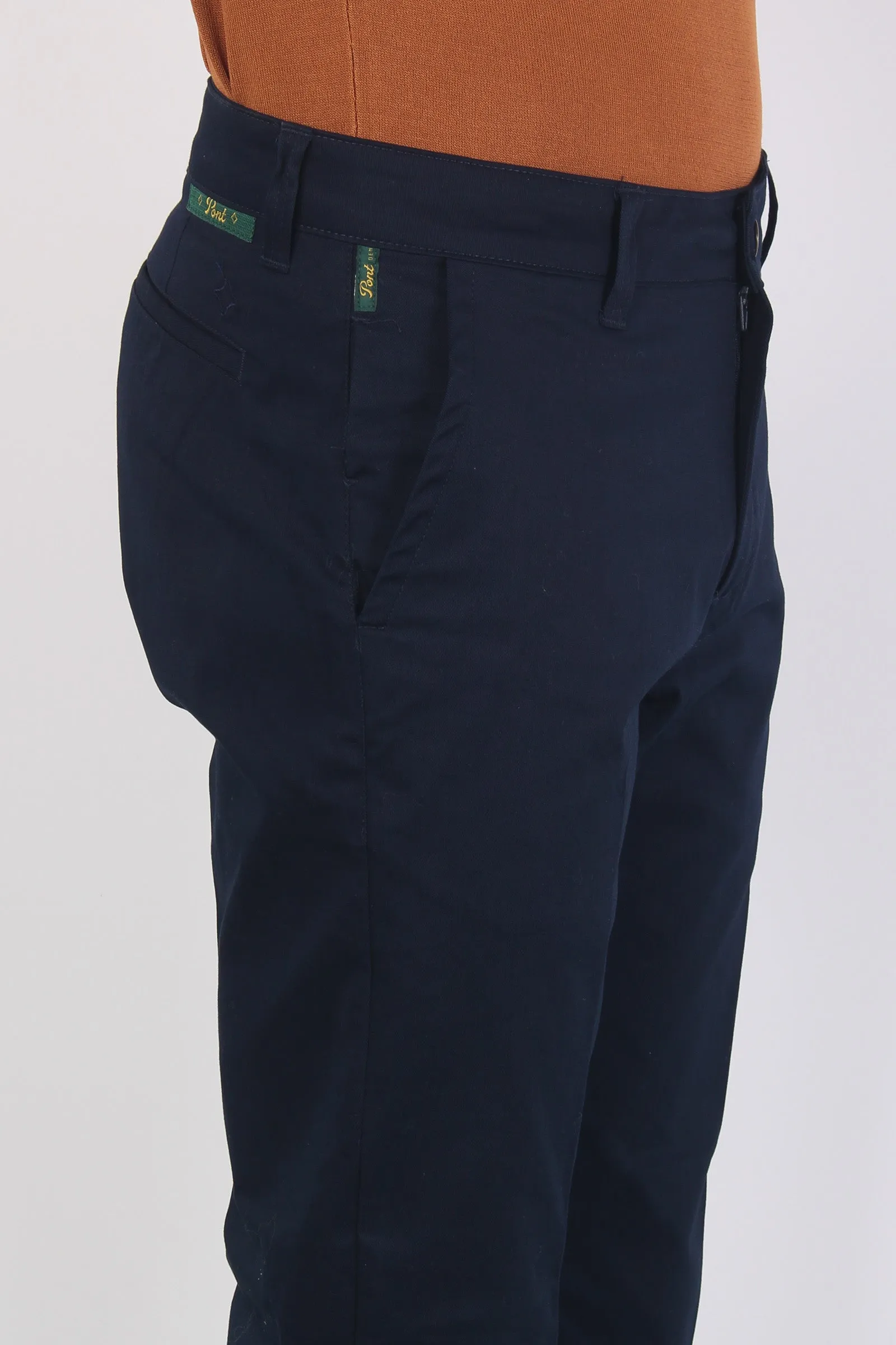 Pantalone Chino Regular Blu