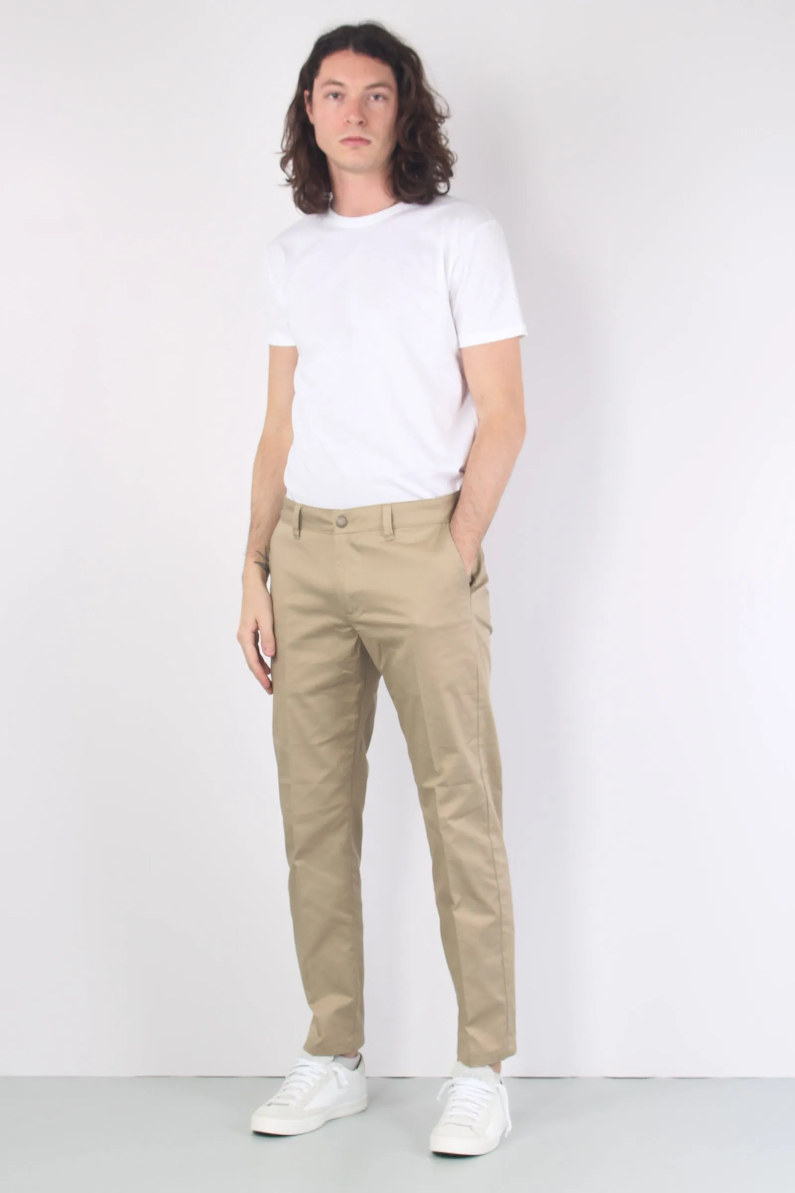 Pantalone Chino Regular Sabbia