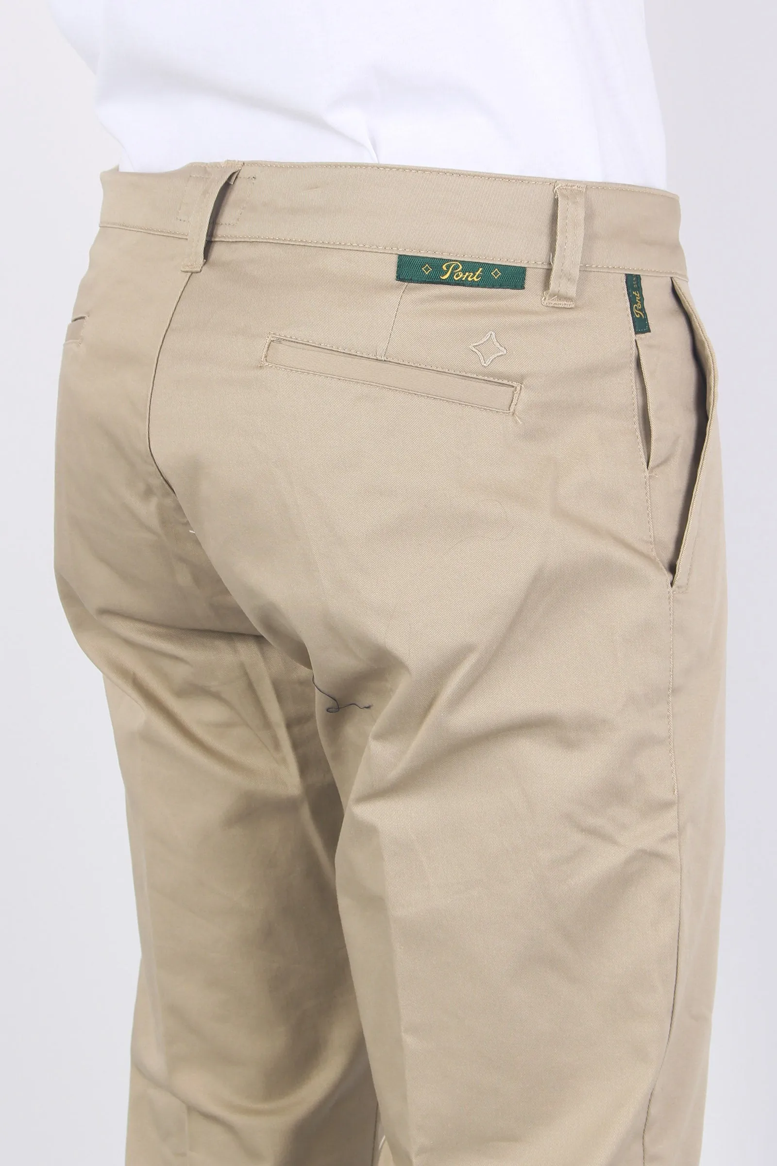 Pantalone Chino Regular Sabbia