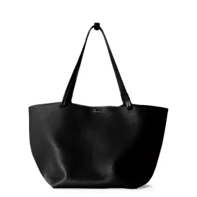 Park Tote Three, Grained, Black