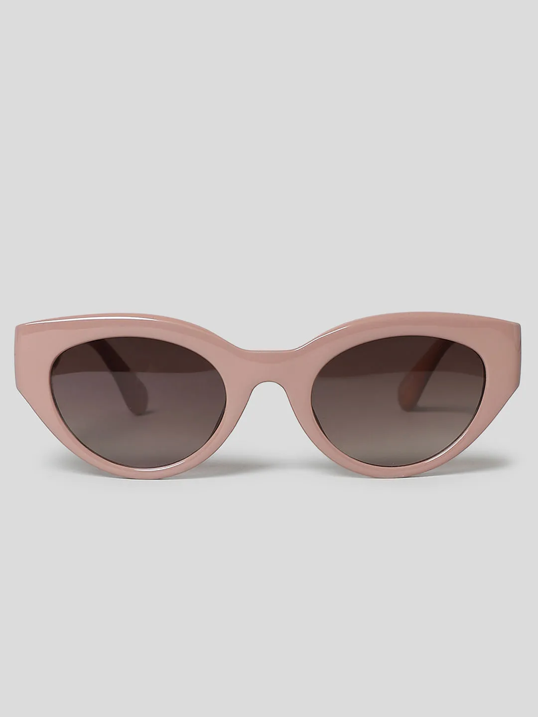 Pastel Pink Oval Glasses