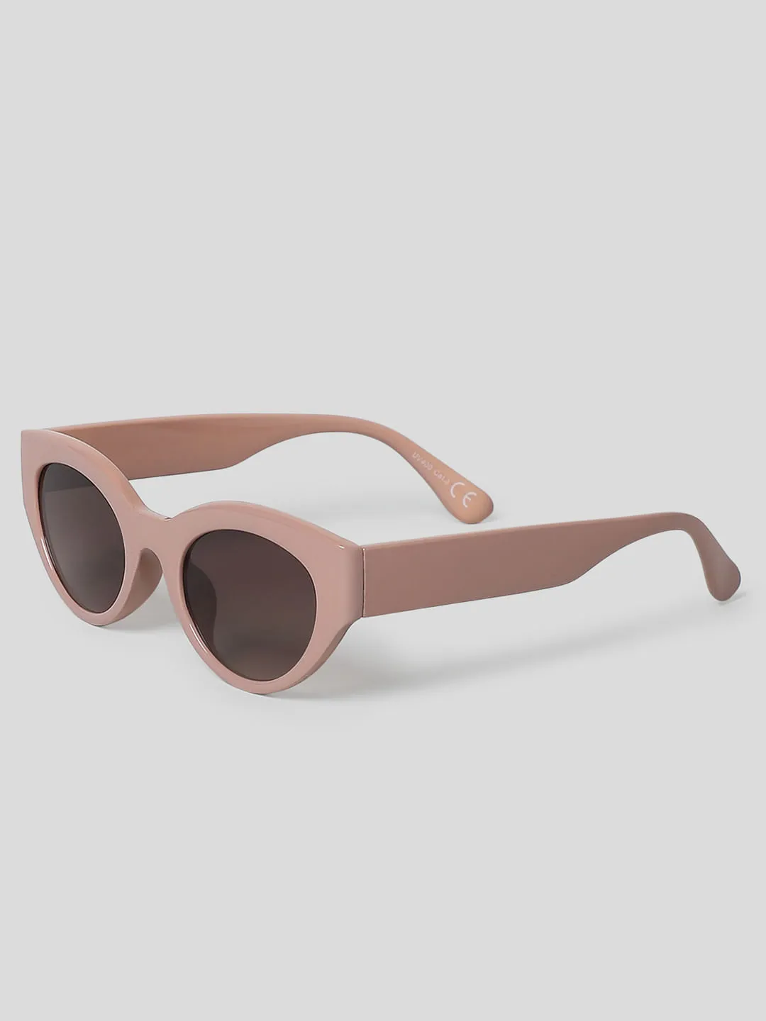 Pastel Pink Oval Glasses