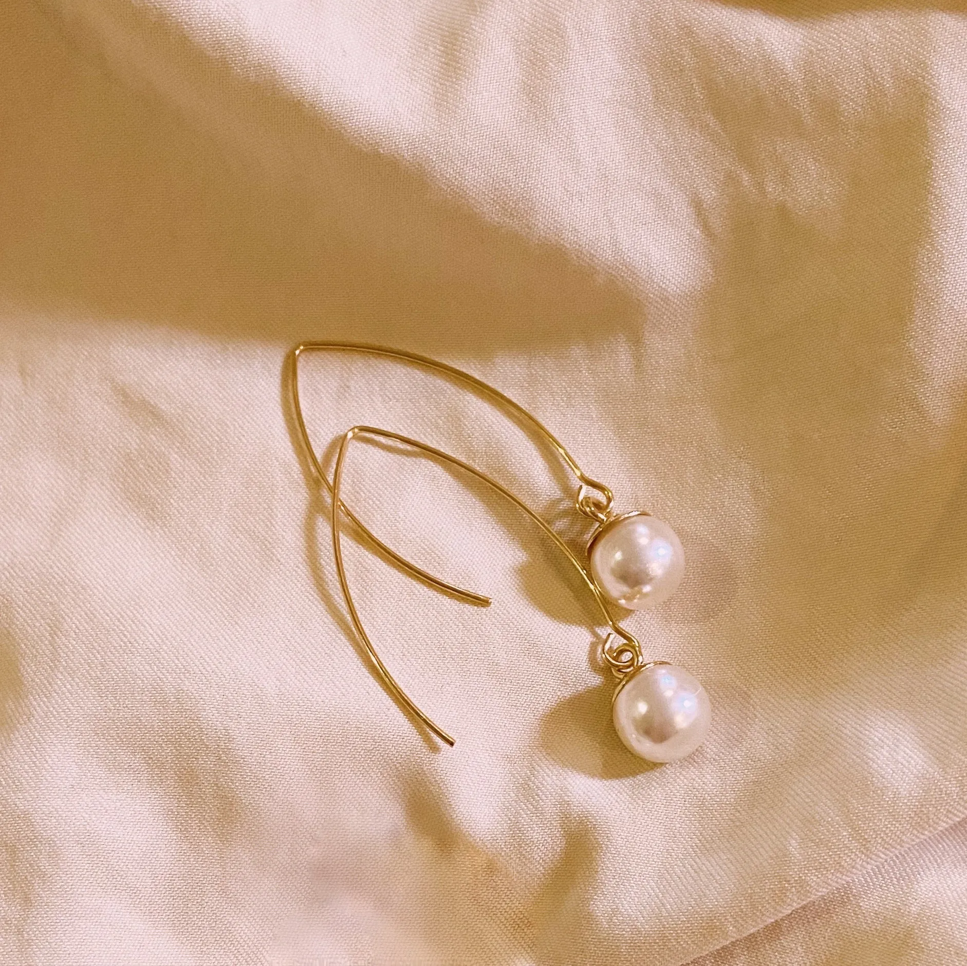 Pearl Dangler Earrings