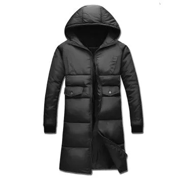 Plus Size Cotton Hooded Jackets and Coats Jaqueta Masculina Men's Casual Slim Fit Thicken Veste Homme Jacket SM6