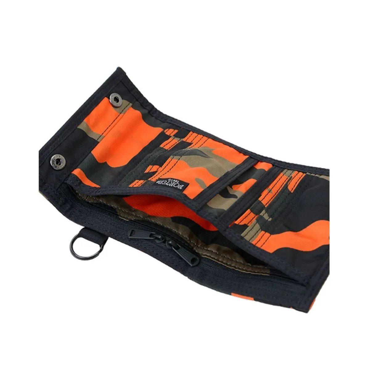 Porter by Yoshida Original PS Camo Wallet (Orange)