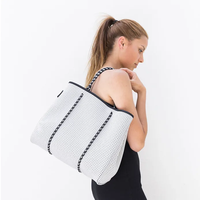 Prene Neoprene Portsea Bag Light Grey