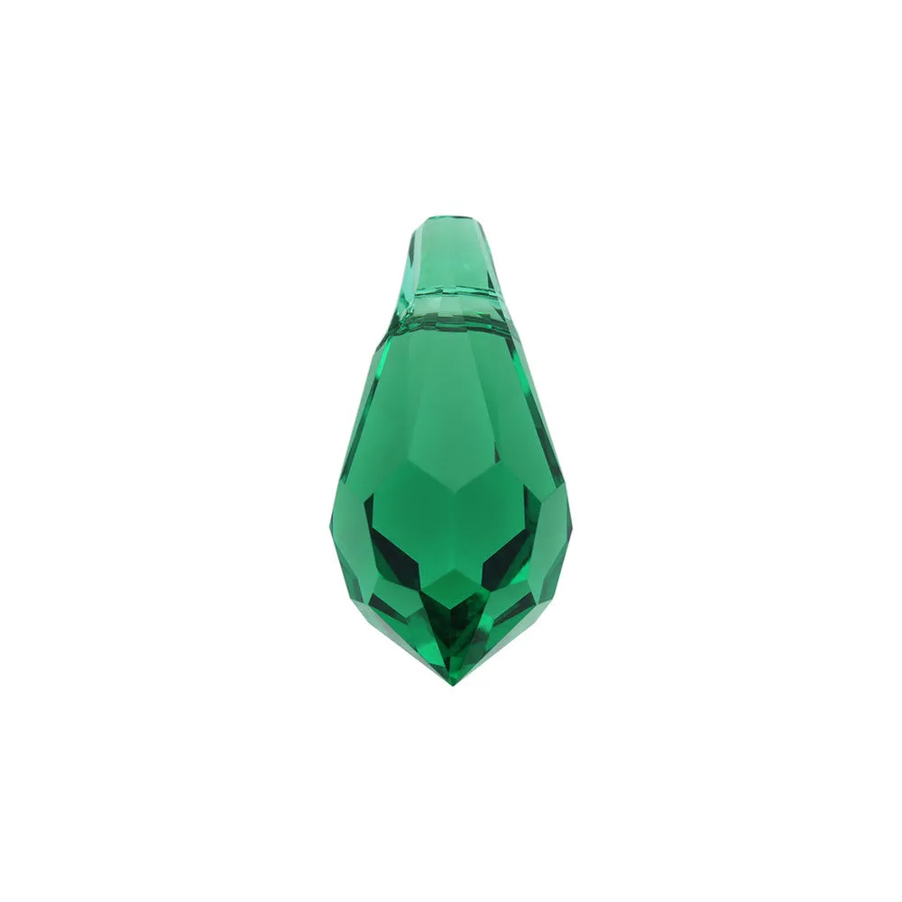 PRESTIGE Crystal, #6000 Teardrop Pendant 11mm, Majestic Green (1 Piece)