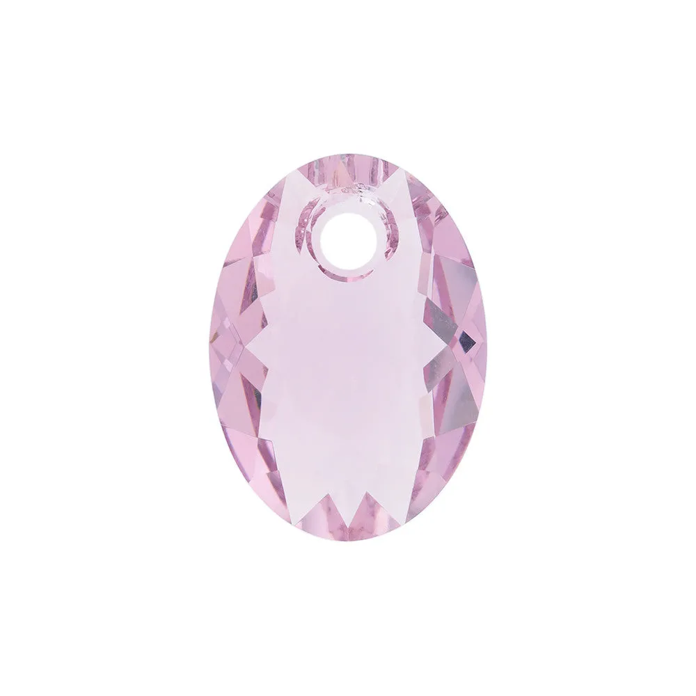 PRESTIGE Crystal, #6438 Elliptic Cut Pendant 11mm, Light Amethyst (1 Piece)