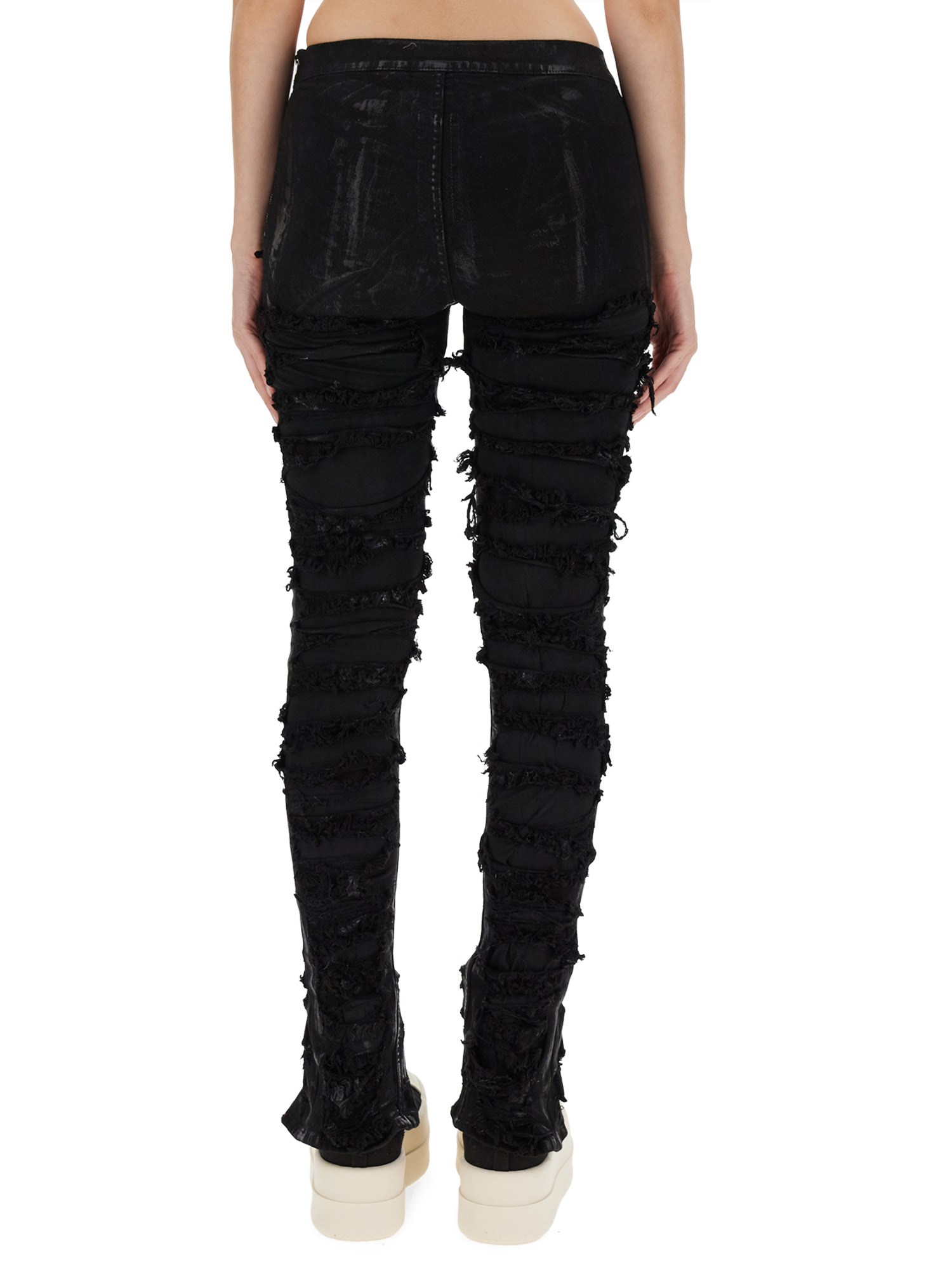 RICK OWENS DRKSHDW    COTTON PANTS