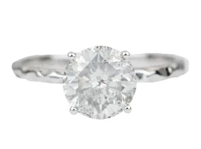 Ring Style - 4-Prong Solitaire Basket Setting for Regular Cut Center Stone AD1824C