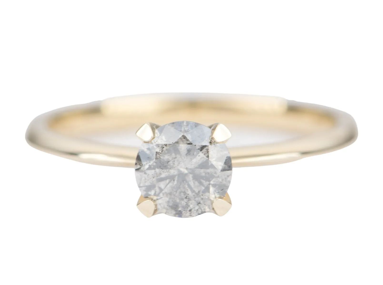 Ring Style - 4-Prong Solitaire Tiffany-Style Setting for Regular Cut Center Stone AD1677C