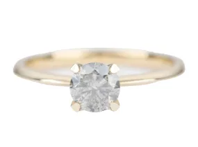 Ring Style - 4-Prong Solitaire Tiffany-Style Setting for Regular Cut Center Stone AD1677C