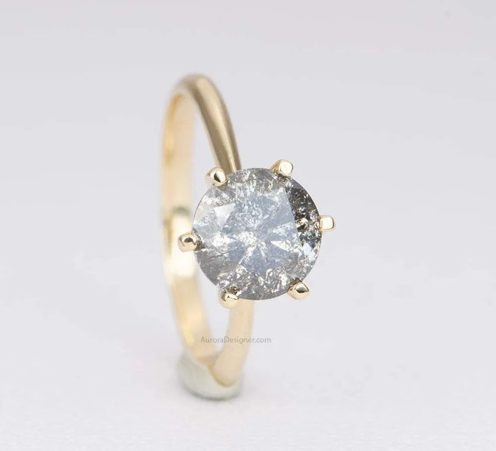 Ring Style - 6-Prong Solitaire Tiffany-Style Setting for Regular Cut Center Stone AD1845C