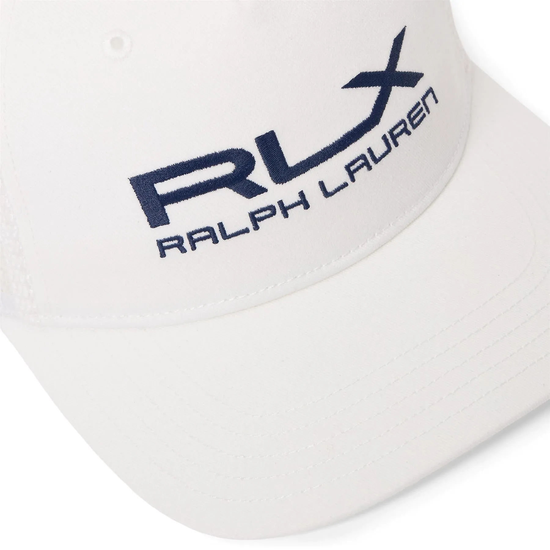 RLX High Crown Trucker Cap Solid White - SS24