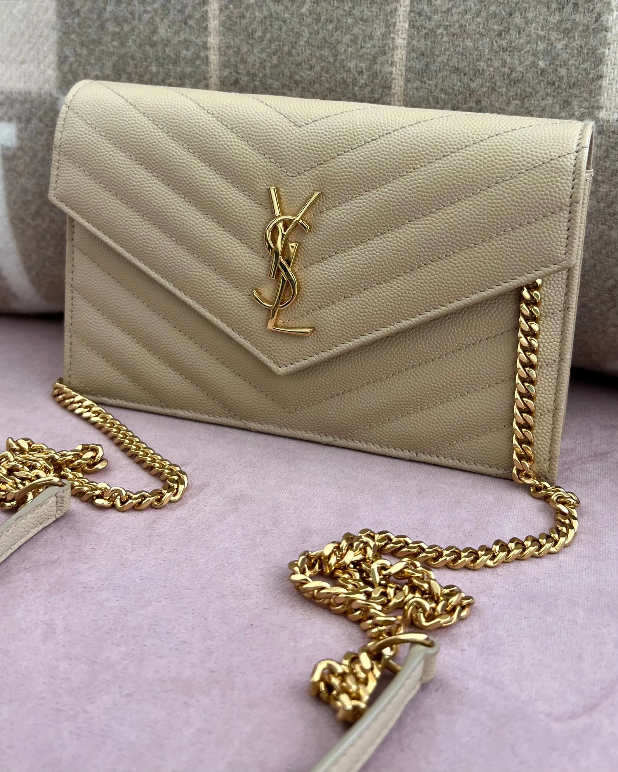 Saint Laurent Cassandre Envelope WOC Bag