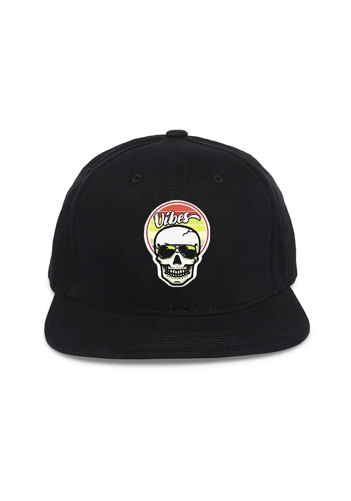 Skull Vibes Men Baseball Cap