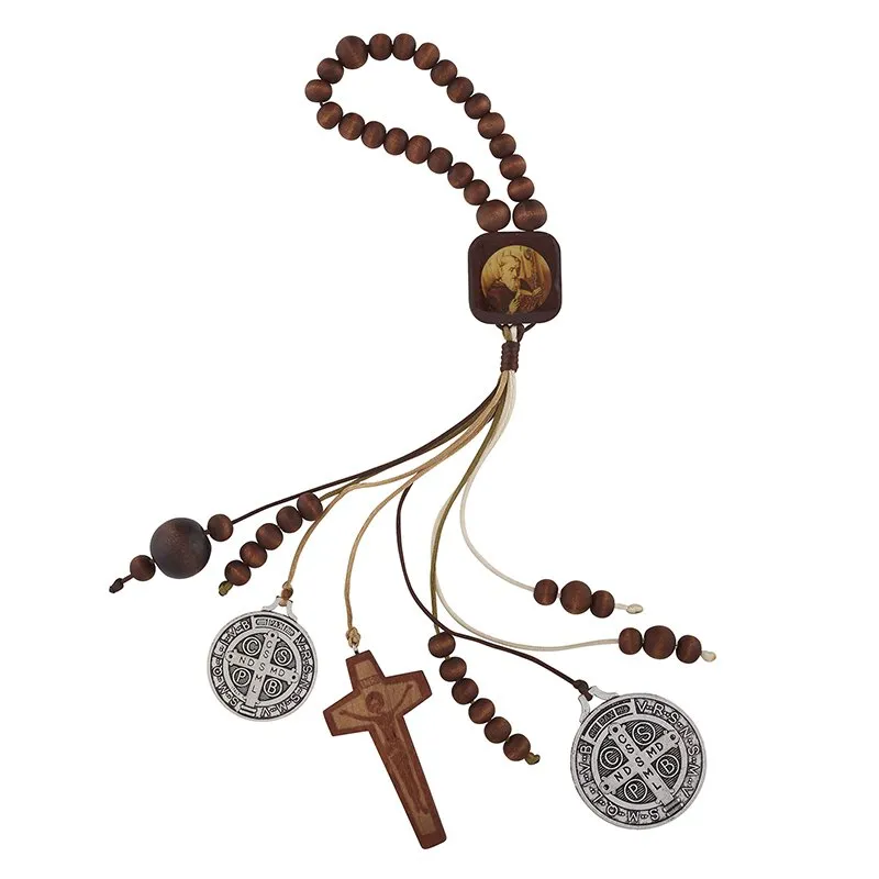 St. Benedict Beaded Home Blessing  Hanger ( Now regular price)