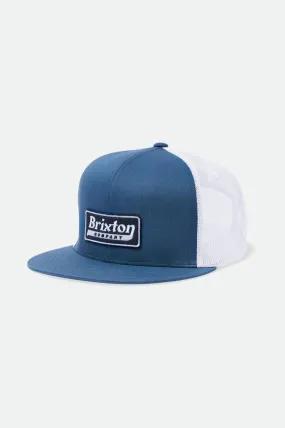 Steadfast HP Trucker Hat - Pacific Blue/White