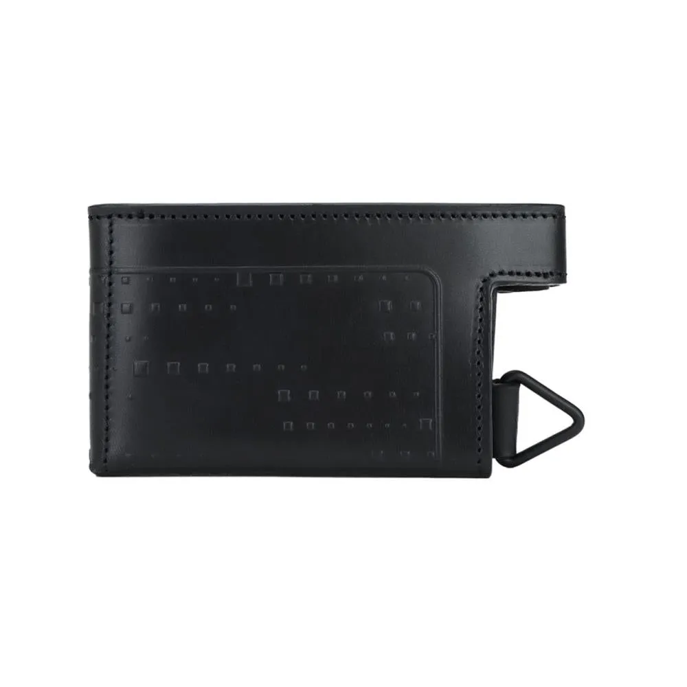 Stone Island Shadow Project Quad Sleeve Wallet (Black)