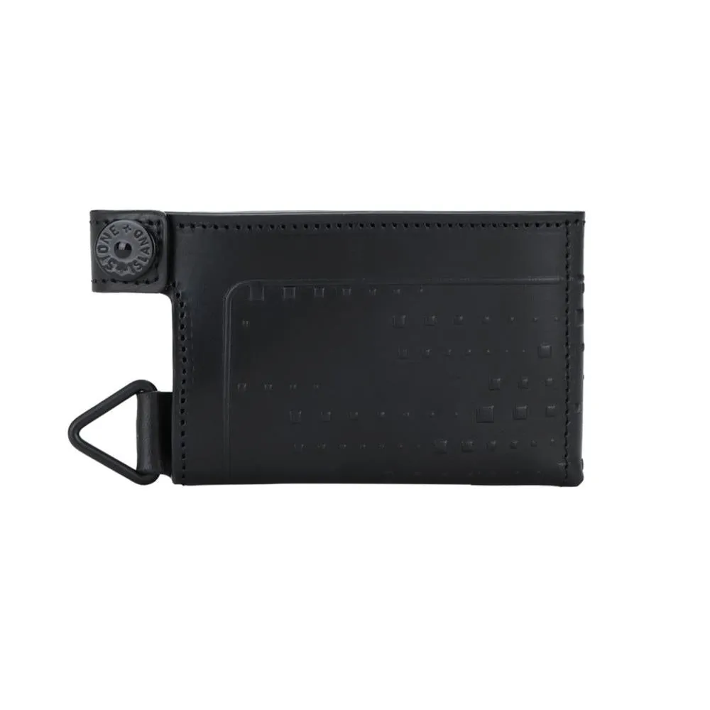 Stone Island Shadow Project Quad Sleeve Wallet (Black)