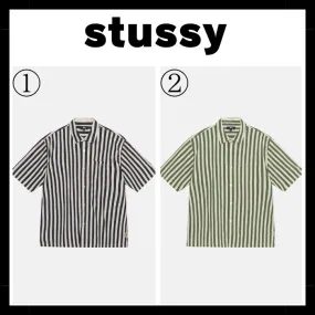 STUSSY  |Unisex Street Style Skater Style Shirts