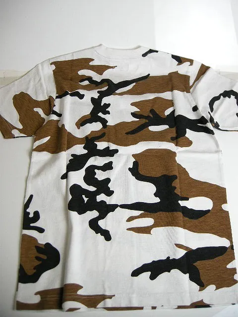 Supreme  |16AW ◆ Size S ◆ Supreme S/S Pocket Tee T-shirt brown camo