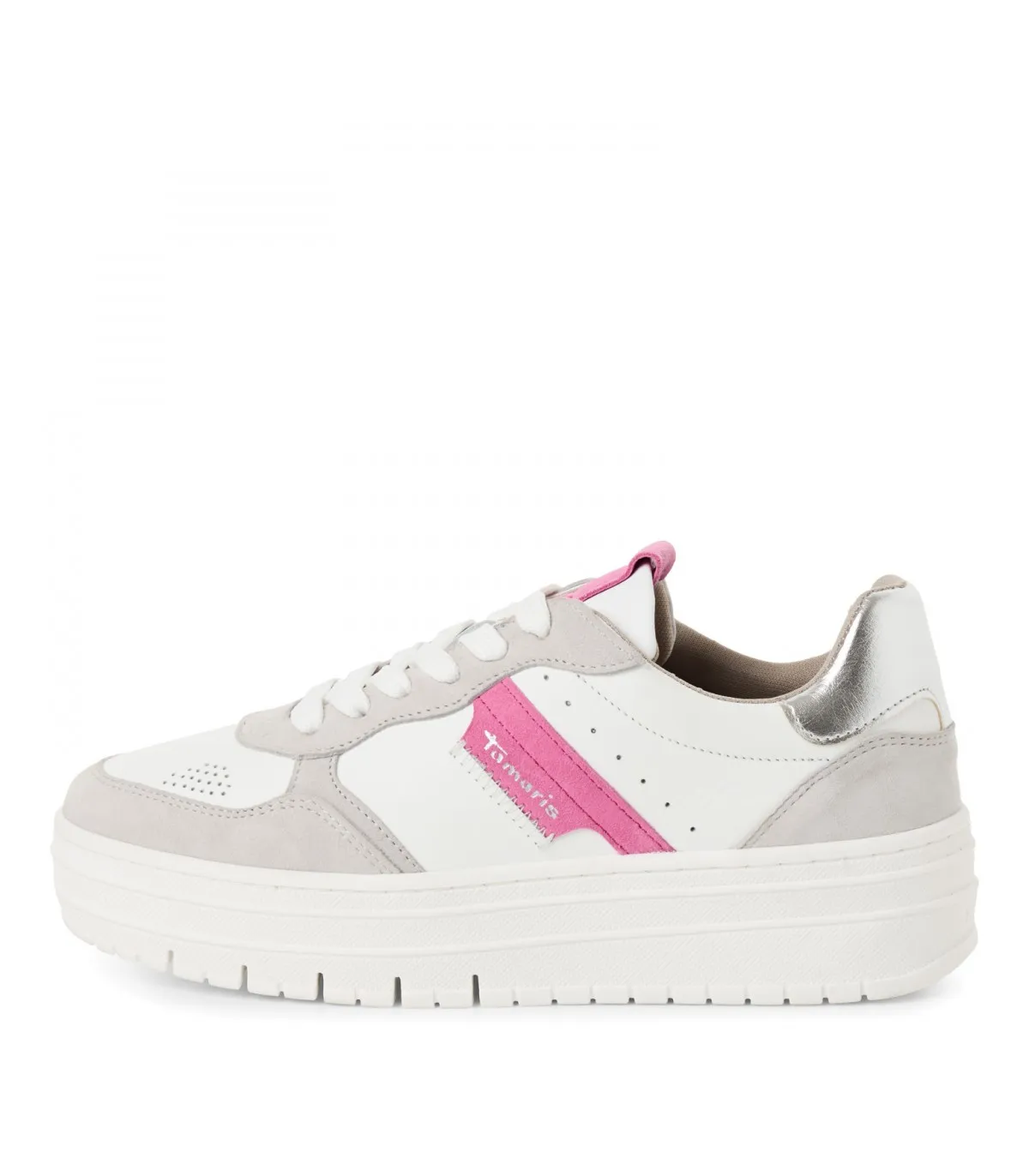 Tamaris White Comp Sneaker 23773